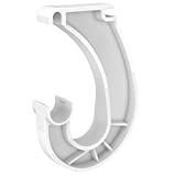 ClosetMaid, White 5629 Support for SuperSlide Hanging Bar, 3.9 x 0.9 x 5.8 inches