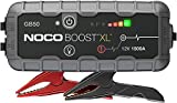 NOCO Boost XL GB50 1500 Amp 12-Volt UltraSafe Lithium Jump Starter Box, Car Battery Booster Pack, Portable Power Bank Charger, and Jumper Cables for up to 7-Liter Gasoline and 4-Liter Diesel Engines