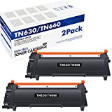 TN630 TN660 Toner Brother Printer: Standard Yield Black Toner Replacement for Brother TN 630 TN-630 TN 630/660 Toner - HL-L2300D HL-L2380DW HL-L2320D MFC-L2700DW HL-L2340DW L2540DW