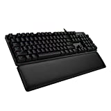 Logitech G513 Carbon LIGHTSYNC RGB Mechanical Gaming Keyboard with GX Brown Switches - Tactile