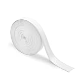 RVMATE RV Vinyl Insert Trim, 1 Inch Wide, 100 Feet, Heavy Duty Trailer Trim for RV Camper Travel Trailer, White