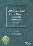 Contract Law, Selected Source Materials Annotated (Selected Statutes)