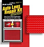 Blue Star Grid Pattern Auto Lens Repair Kit (Red)