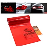 1797 Car Light Tint Film Headlight Fog Light Taillight Red Tinted Vinyl Tail Back Color Sticker Self Adhesive Shiny Chameleon Accessories Parts 48''x12'' 1pc