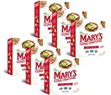 Mary's Gone Crackers Original Crackers, Organic Brown Rice, Flax & Sesame Seeds, Gluten Free, 6.5 Ounce (Pack of 6)