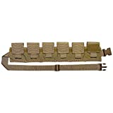 Bandolier for Mosin Nagant, M1 Garand, Carbine, Springfield, Lee Enfield, Mauser, CZ 527 and More. (Coyote Brown)