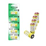 SKOANBE 4LR44 6V Alkaline Battery（Pack of 5）