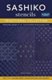 Sashiko Stencils, Traditional Collection: 9 Embroidery Designs 3 x 5, Accurate Stitches & Spacing Every Time