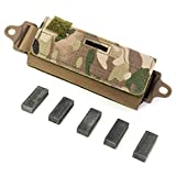 QWORK Helmet Counterbalance Weight Bag, Tactical Helmet Counterweight NVG Pouch for OPS Fast BJ PJ MH Tactical Helmets/Helmet Accessories