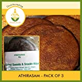 Grand Sweets and Snacks (GSS) Athirasam (Pack of 3) Each Pkt 250g (B-P)