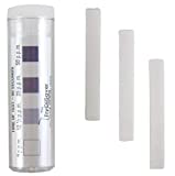 FryOilSaver Co, Restaurant Sanitizer Iodine Testing Strips, 0-50 ppm ph Paper Test Strips, Vial of 100 Test Strips