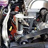 Fits Hellcat UPR Billet Oil Catch Can 6.2L Plug N Play Satin Demon Redeye - Free Continental Insta-Grip Braided Hose Kit Upgrade