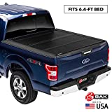 BAK BAKFlip FiberMax Hard Folding Truck Bed Tonneau Cover | 1126203 | Fits 2002-2018, 2019-21 Classic Dodge Ram 1500, 2003-21 2500/3500 6' 6" Bed (78")