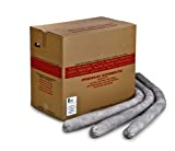 NPS Spill Control | Mildew-Resistant Absorbent Sock | Water Absorbing Snake | 3" x 48" | 52-Gal Absorbency | Pack of 30 | 30GS34