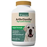 NaturVet ArthriSoothe Hip & Joint Formula Pet Supplement for Dogs & Cats  Includes Glucosamine, MSM, Chondroitin, Boswellia, Green Lipped Mussel  Supports Hips, Joints  500 Ct.