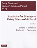 Statistics for Managers: Using Microsoft Excel