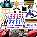 DIY Paintless Dent Repair Kit - Gliston 89pcs Dent Puller Tools Slide Hammer for Car Hail Damage Dent & Ding Remover