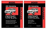 2000 Toyota 4-Runner Shop Service Repair Manual Book Engine Drivetrain OEM