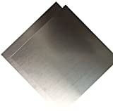 RMP 6061 T6 Aluminum Sheet 12 Inch x 12 Inch x 0.125 Inch - 2 Pack