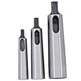 ApplianPar Pack of 3 MT1 to MT2, MT2 to MT3, MT3 to MT4 Taper Drill Sleeve Reducing Adapter for Lathe Milling