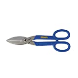 IRWIN Tools Tinner's Snip, Flat Blade, 10-inch (22010)