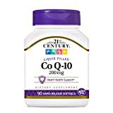 21st Century Co Q10 200 mg Softgels, 90 Count