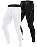 Roadbox Men's Compression Pants Tights Leggings Thermal Underwear Bottoms Baselayer