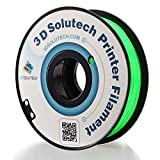 3D Solutech See Through Green 1.75mm PETG 3D Printer Filament 2.2 LBS (1.0KG) - PETG175GRN