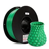 Inland 1.75mm Green PETG 3D Printer Filament, Dimensional Accuracy +/- 0.03 mm - 1kg Spool (2.2 lbs)