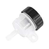 Motorcycle Rear Brake Reservoir - Keenso Universal Foot Rear Brake Master Cylinder Tank Oil Cup Fluid Bottle Reservoir