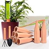B SEPOR Automatic Plant Waterer Terracotta Self Watering Spikes Drippers Irrigation System for Vacation or Holiday (8Pack)