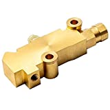 Disc/Drum Disc Front Drum Rear Brass Brake Proportioning Valve, Replacement for GM GMC Chevy and Ford street rod, classic trucks, and muscle cars 172-1353 172-1361 (PV4)