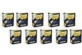 10 Packs Dragon Shield Classic Black Standard Size 100 ct Card Sleeves Display Case