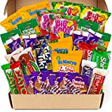 Family Exotic Variety Caribbean Snack Gift Box (40ct) International College Student Military Care Pack Jamaican Banana Crisp Chips Candy Gift