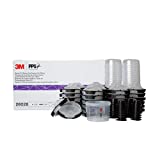 3M PPS 2.0 Spray Gun Cup, Lids and Liners Kit, 26028, Micro, 3 Ounces, 200-Micron Filter, Use for Cars, Furniture, House and More, 1 Mini Paint Cup, 50 Micro Liners, 50 Lids, 32 Sealing Plugs