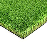 LITA 6ftx8ft Artificial Grass Fake Deluxe Synthetic Thick Lawn Pet Turf Perfect for Indoor/Outdoor Landscape, 6 ft x 8 ft (48 sq ft), Green