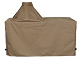 Cowley Canyon Brand Large Ceramic Egg Type Kamado Table Cover, 58” L-28” W-31” H. Fits Large Big Green Egg, Kamado Joe Classic and Others.