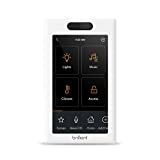 Brilliant Smart Home Control (1-Switch Panel) — Alexa Built-In & Compatible with Ring, Sonos, Hue, Google Nest, Wemo, SmartThings, Apple HomeKit — In-Wall Touchscreen Control for Lights, Music, & More