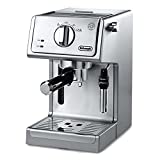 De'Longhi Bar Pump Espresso and Cappuccino Machine, 15", Stainless Steel