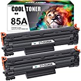 Cool Toner Compatible Toner Replacement for HP 85A CE285A Toner Cartridge Use for HP LaserJet Pro P1102w P1102 1102w Toner Cartrdge HP Laserjet Pro M1212nf MFP P1102w Ink Cartridge (Black, 2-Pack)