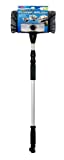 Carrand 93977 Flow-Thru 10" Quad Power Wash Soap Mixing Brush with 55" Aluminum Extension Pole