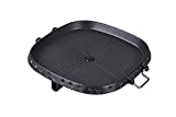 YONATA Korean Nonstick BBQ Grill Pan for Stovetop, Barbecue Portable Hot Plate, Smokeless Baked Beef,Egg, Indoor Stovetop or Outdoor BBQ