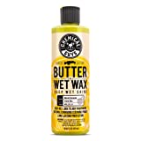 Chemical Guys WAC_201_16 Butter Wet Wax Liquid Cream Car Wax (Safe for all Finishes Including Ceramic Coatings), 16 oz., Banana Scent