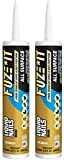 Liquid Nails LN-2000 (Pack of 2 x 9 oz.) Fuze It All Surface Construction Adhesive, Gray (Тwo Рack)