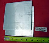 2 Pieces 1/2" X 6" Aluminum 6061 Flat BAR 6" Long .500" T6511 Plate Mill Stock