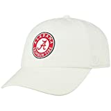 Top of the World Alabama Crimson Tide Men's Adjustable Relaxed Fit White Icon hat, Adjustable