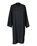 MyGradDay Unisex Matte Robes for Graduation Gown,Choir Robe for Church,Pulpit Robe and Pastor &Judge Robe Costumes