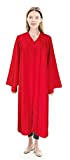 Henrrenbek Matte Adult Graduation Gown for College High School Unisex Church Choir Robe 45"-57" Judge Robe Halloween Costume