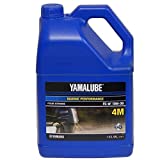 Yamaha LUB-10W30-FC-04 Yamalube 10W30 MARINE Oil NMMA FCW (Low Phosphorous) Gallon; LUB10W30FC04 Made by Yamaha