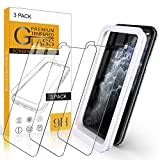 Arae Screen Protector for iPhone 11 Pro/iPhone Xs/iPhone X, HD Tempered Glass, Anti Scratch Work with Most Case, 5.8 inch, 3 Pack